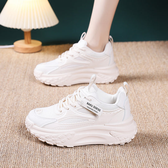 Damen Sportliche Sneakers mit atmungsaktiver Obermaterialstruktur und dämpfender Sohle R&B