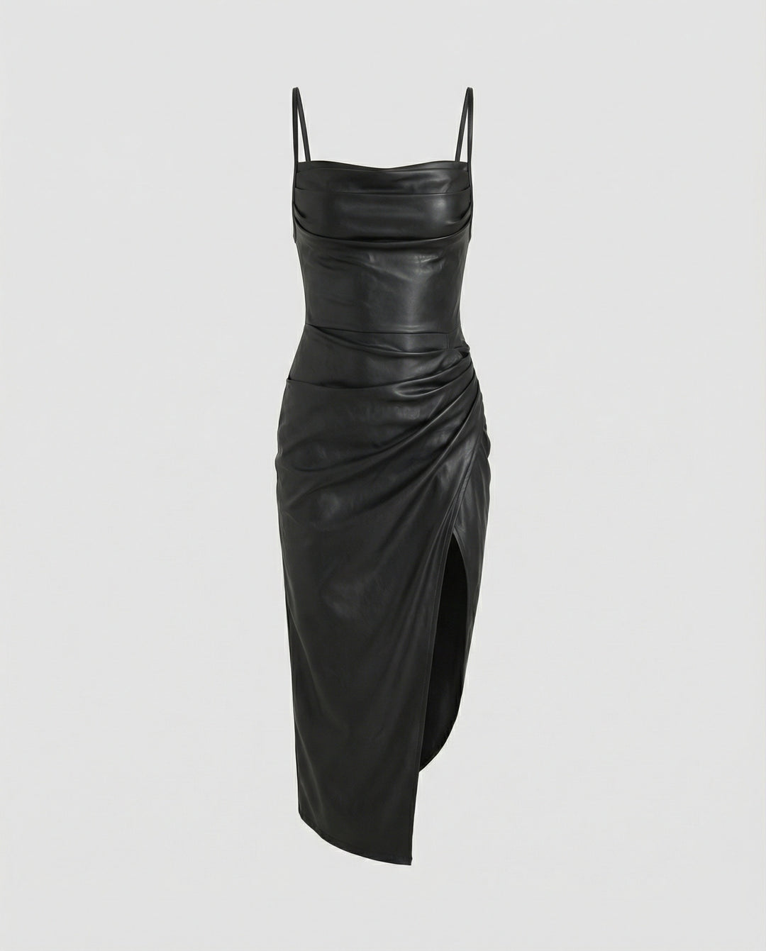 Damen Midikleid mit asymmetrischem Saum