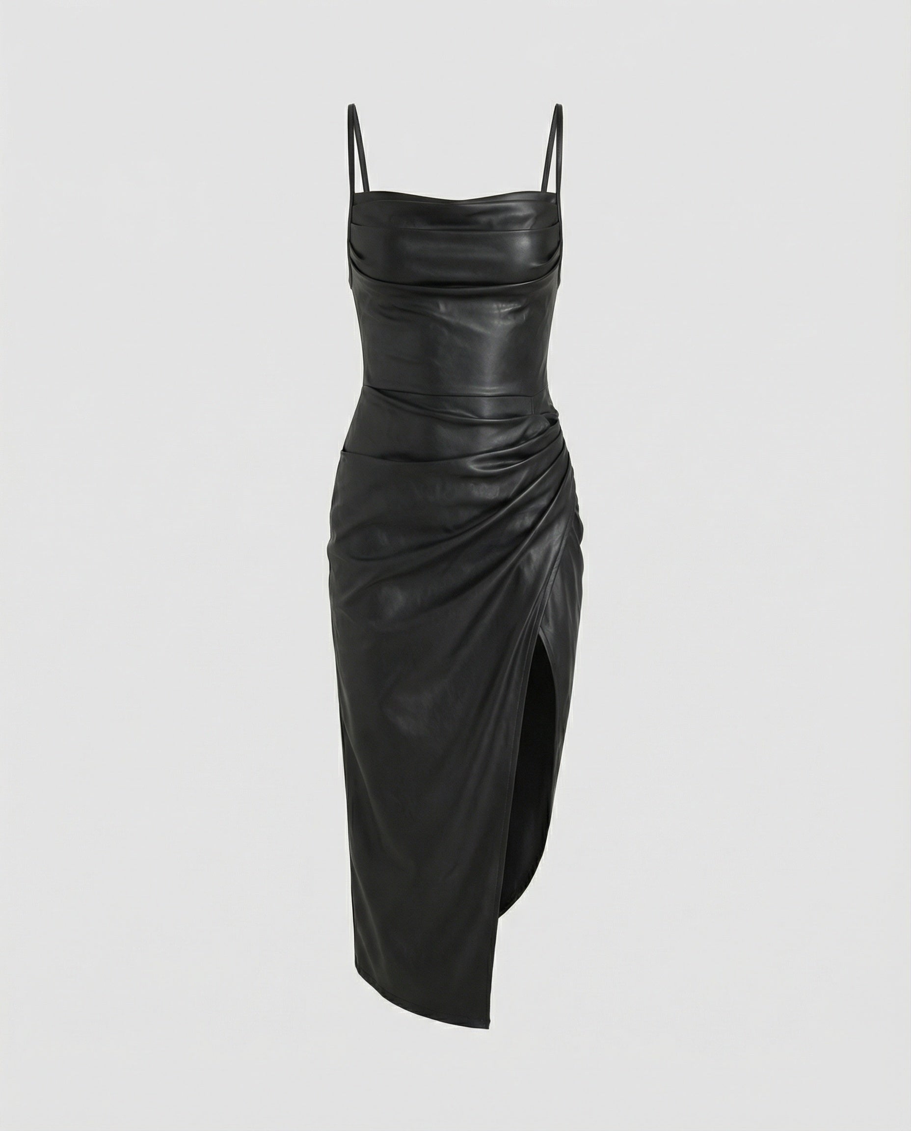 Damen Midikleid mit asymmetrischem Saum