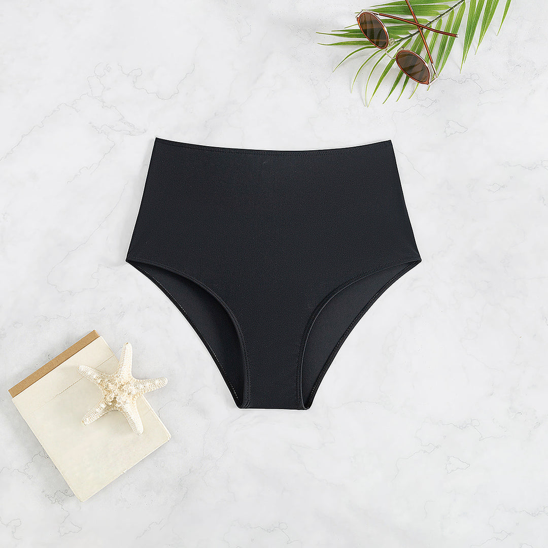 Damen Hochtaillierte Badeshort R&B