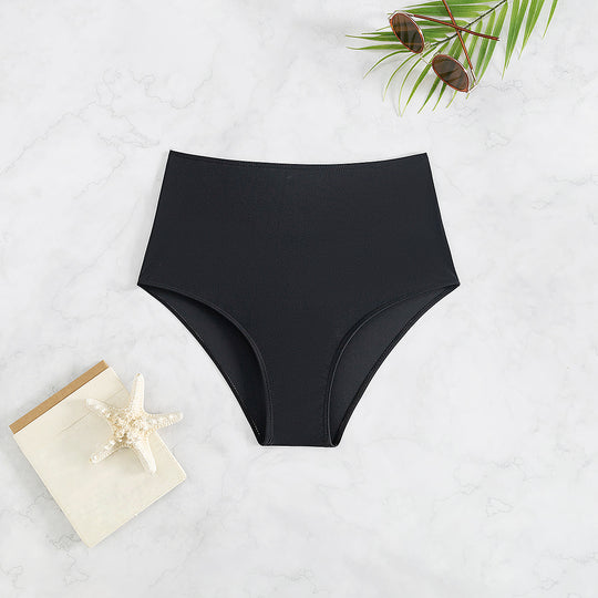 Damen Hochtaillierte Badeshort R&B
