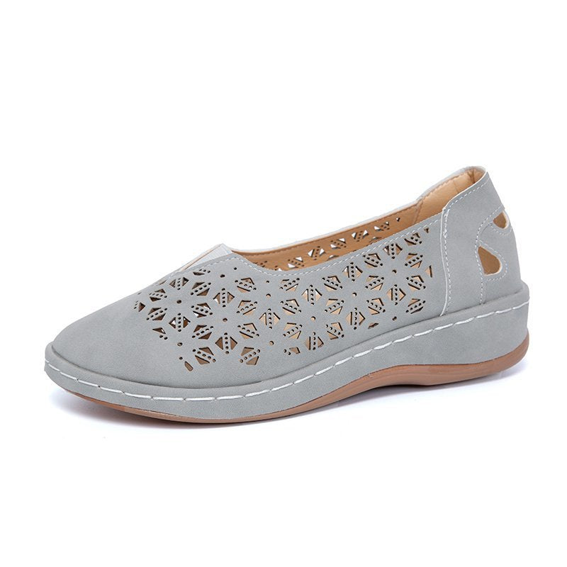 Damen Bequeme Ballerinas mit Luftlöchern R&B