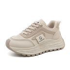 Damen Sportliche Chunky Sneakers mit rutschfester Gummisohle und atmungsaktivem Obermaterial R&B