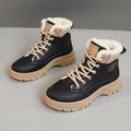 Damen warme Winterstiefel mit kuscheligem Innenfutter und rutschfester Sohle R&B