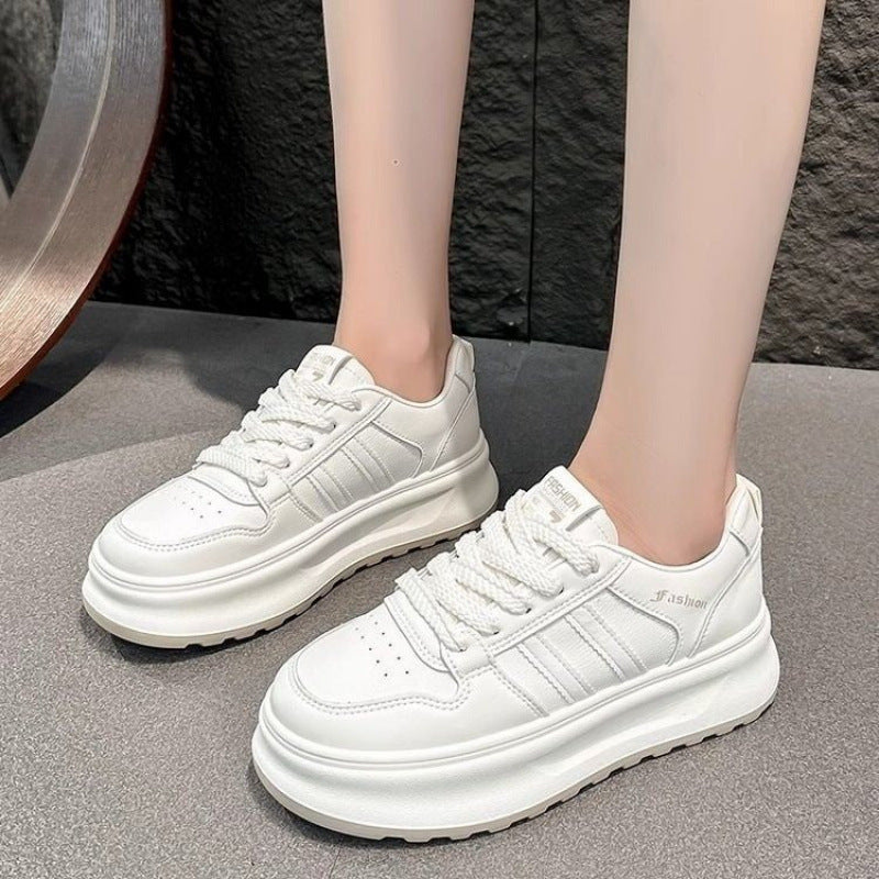 Damen Sneaker mit modischem Plateausohlen-Design und atmungsaktivem Obermaterial R&B