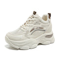 Damen Sportliche Sneaker mit atmungsaktiver Mesh-Oberfläche und robustem Sohlenprofil