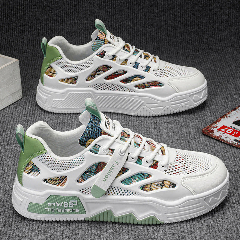 Damen Sportliche Atmungsaktive Sneakers mit innovativem Sohlenprofil R&B
