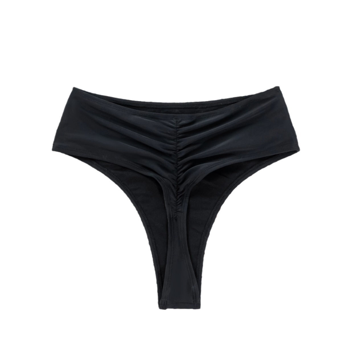Damen Hochgeschnittene Bikini-Hose im minimalistischen Design mit komfortablem Bund R&B