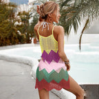 Damen modernes gehäkeltes Strandkleid R&B