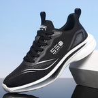 Damen Sportliche Laufschuhe mit atmungsaktiver Oberflächenstruktur und dämpfender Sohle R&B
