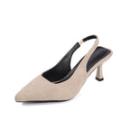 Damen Slingback-Pumps mit elegantem Design und Blockabsatz R&B