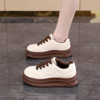 Damen Chunky Sneaker mit dicker Sohle und modischem Design R&B