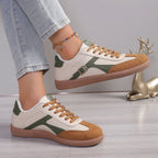 Damen Sportliche Sneakers im retro-inspirierten Design mit atmungsaktiver Mesh-Oberfläche R&B