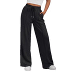 Damen Komfortable Weite Sweatpants mit elastischem Bund und praktischen Taschen R&B