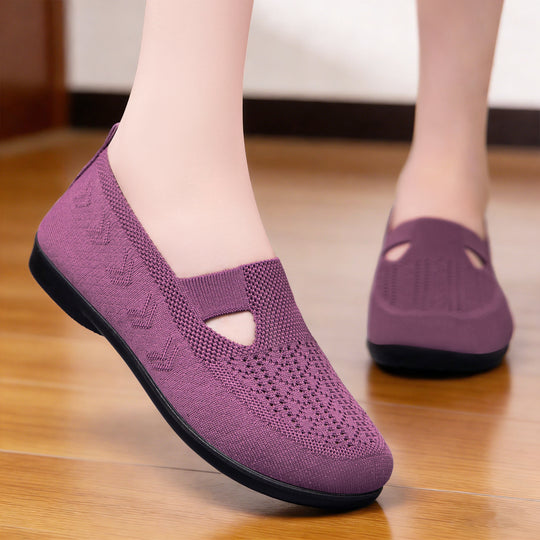 Damen Atmungsaktive Strickschuhe R&B