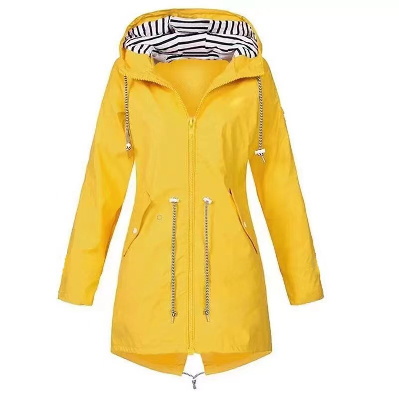 R&B | Kapuze Winddichte Regenjacke Langarm