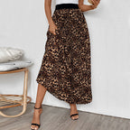 Damen Maxirock mit Leopardenmuster R&B