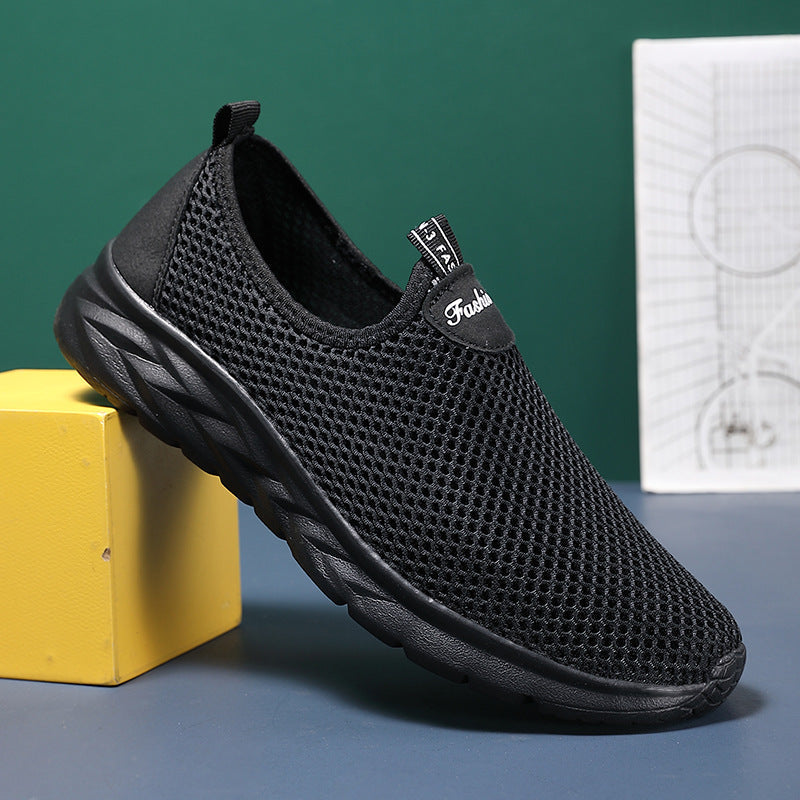 Damen Bequeme Slip-On Sneakers aus atmungsaktivem Mesh
