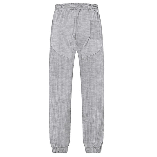 Damen sportliche Jogginghose mit elastischem Bund und strukturiertem Design R&B