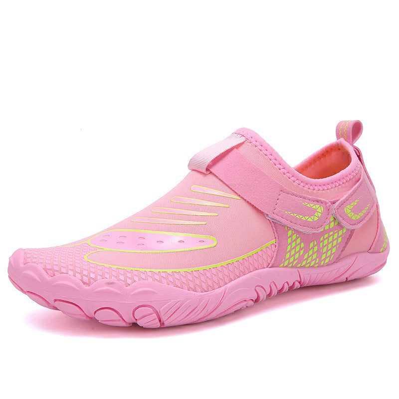 Damen Aquaschuhe mit rutschfester Sohle und verstellbarem Klettverschluss R&B