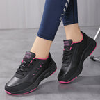 Damen Sportliche Sneakers mit atmungsaktivem Mesh-Obermaterial und rutschfester Sohle