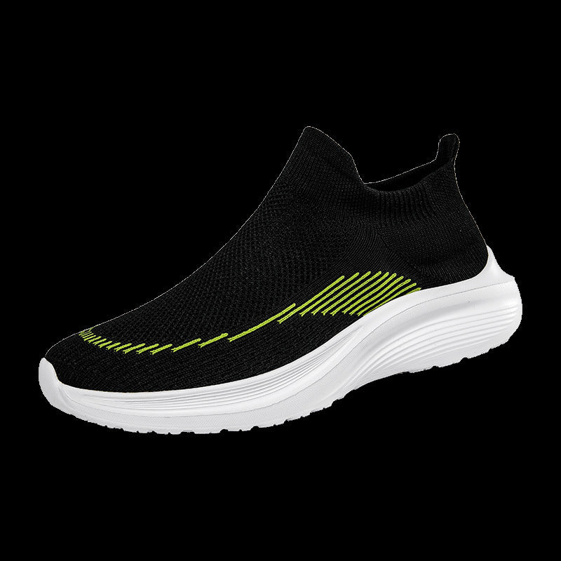 Damen Atmungsaktive Sport Sneakers mit flexiblem Strick-Obermaterial R&B