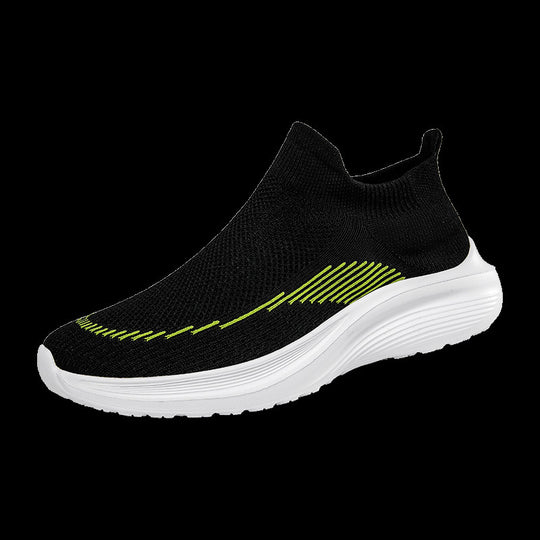 Damen Atmungsaktive Sport Sneakers mit flexiblem Strick-Obermaterial R&B