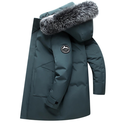 Damen Winterparka mit abnehmbarer Kapuze und kuscheligem Kunstfell R&B