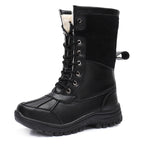Damen Gefütterte Winterstiefel mit rutschfester Sohle und isolierendem Innenfutter R&B
