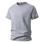 Herren lässiges Kurzarmshirt mit modischem Schnitt und atmungsaktiver Baumwolle