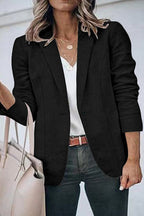 Damen Blazerjacke mit elegantem Schnitt und vielseitigen Stylingmöglichkeiten R&B