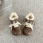 Damen Sneaker mit wärmendem Fleece-Innenfutter und modischem Design R&B