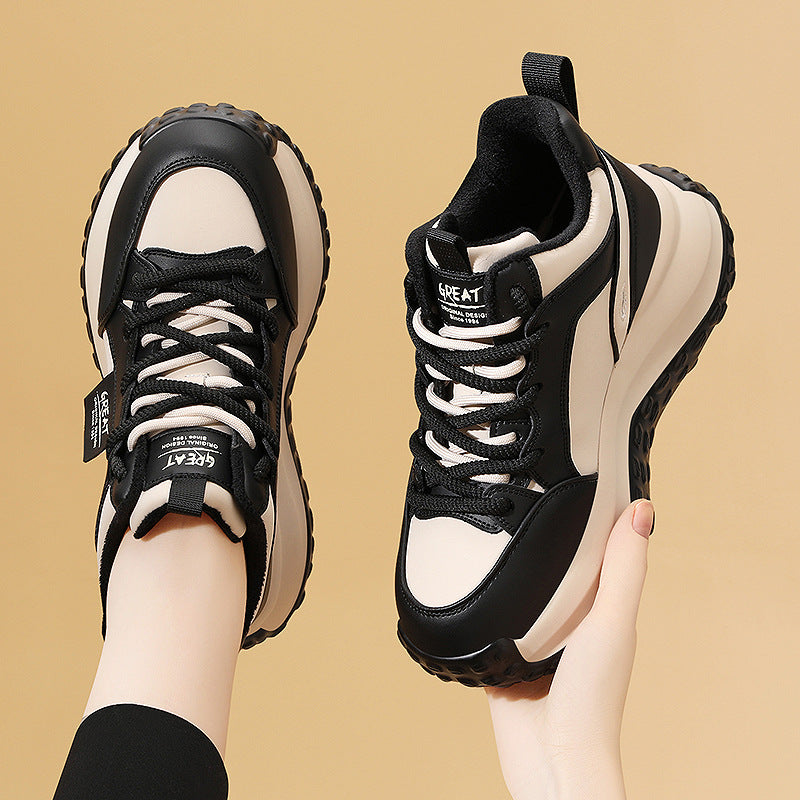 Damen Sportliche Chunky Sneaker mit dämpfender Außensohle R&B