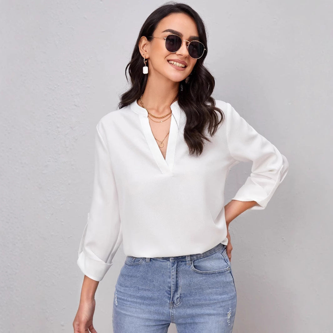 Damen Elegantes und modernes Blusenshirt R&B