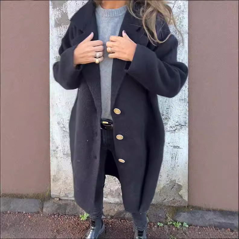 Femme Cozy Oversized Wollmischung Mantel R&B