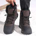 Damen Winter-Wanderschuhe mit isolierendem Fleece-Futter und rutschfester Sohle