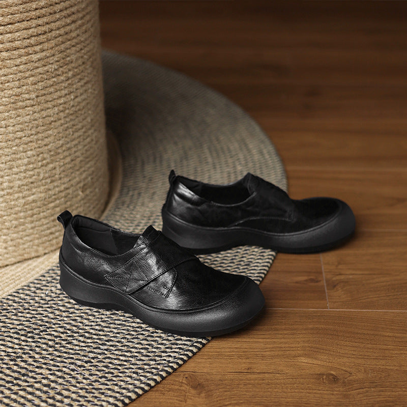 Damen Komfortable Slipper mit seitlichem Gummizug und atmungsaktiver Sohle R&B
