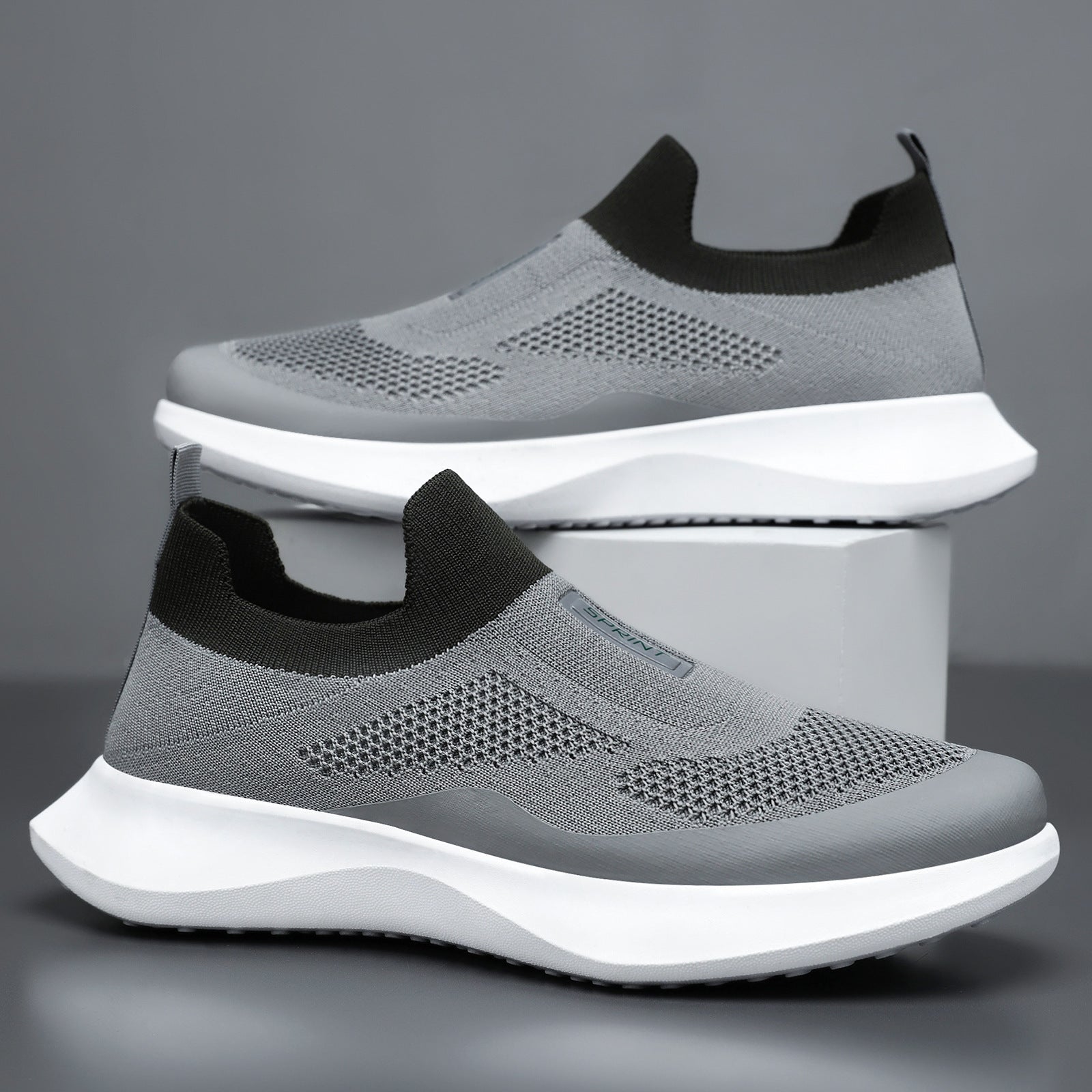 Damen Stretchige Slip-On Sneakers R&B