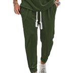 Herren Sportliche Freizeithose mit elastischem Bund und seitlichem Kordelzug R&B