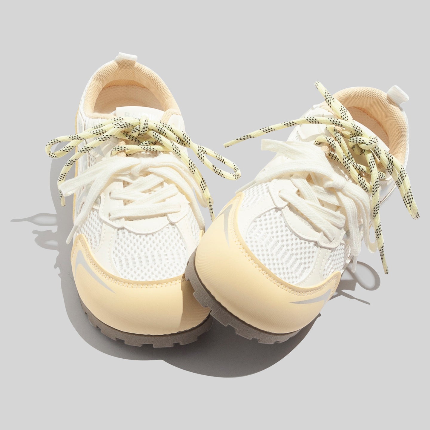 Damen Atmungsaktive Multifunktionssneakers mit elastischen Schnürsenkeln und rutschfester Sohle