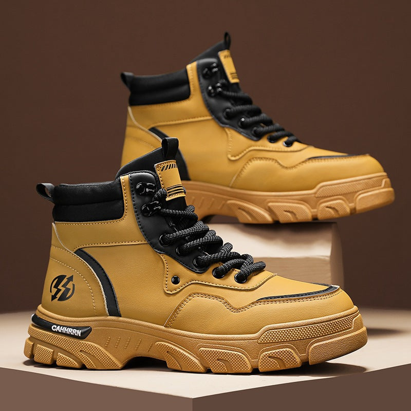 Damen Sportliche High-Top Sneakers mit rutschfester Sohle und trendigem Design R&B