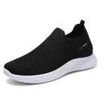 Damen Slip-On Freizeitschuhe mit atmungsaktivem Obermaterial und rutschfester Sohle R&B