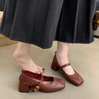 Damen Ballerinas mit modischem Riemchen und komfortablem Fußbett R&B