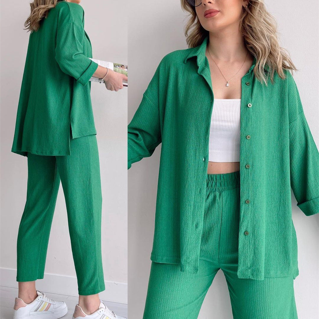 Damen luftiges Freizeit-Ensemble aus atmungsaktivem Stoff R&B
