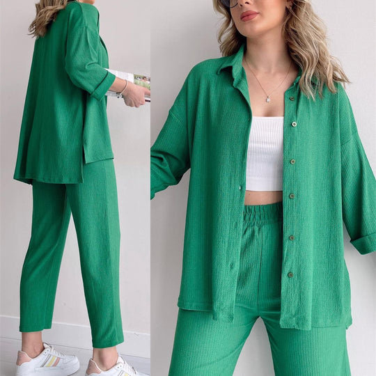 Damen luftiges Freizeit-Ensemble aus atmungsaktivem Stoff R&B