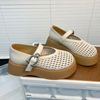 Damen Komfortable Plateau-Schuhe mit Netzdesign R&B