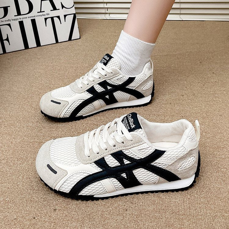 Damen Sportliche Lightweight Sneakers mit atmungsaktivem Obermaterial und rutschfester Sohle R&B