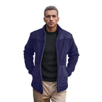 Herren Fleecejacke mit hochwertigem Innenfutter und praktischen Reißverschlusstaschen R&B