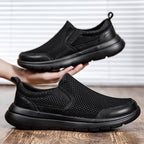 Damen Bequeme und atmungsaktive Slip-On Sneakers mit flexiblem Design R&B
