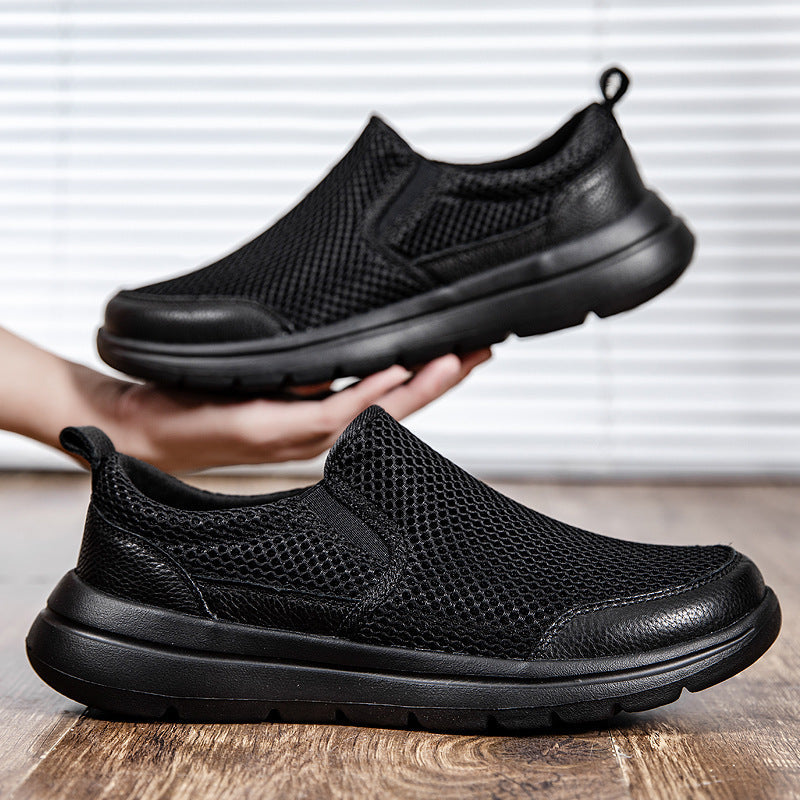 Damen Bequeme und atmungsaktive Slip-On Sneakers mit flexiblem Design R&B